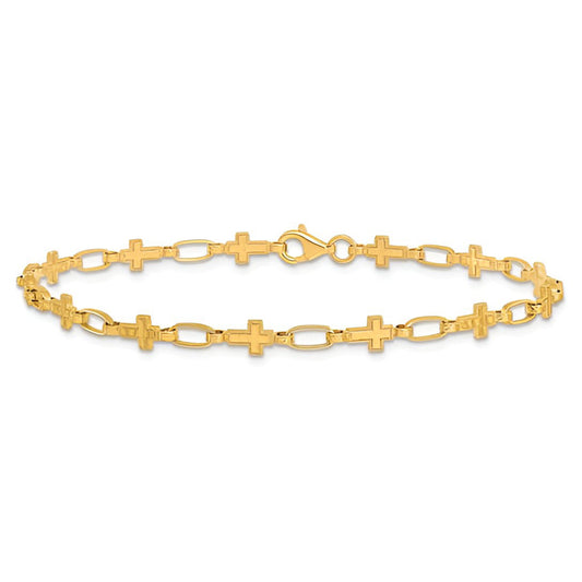 Cross Links Bracelet