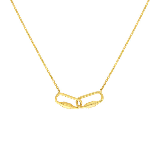 Carabiner Links Necklace