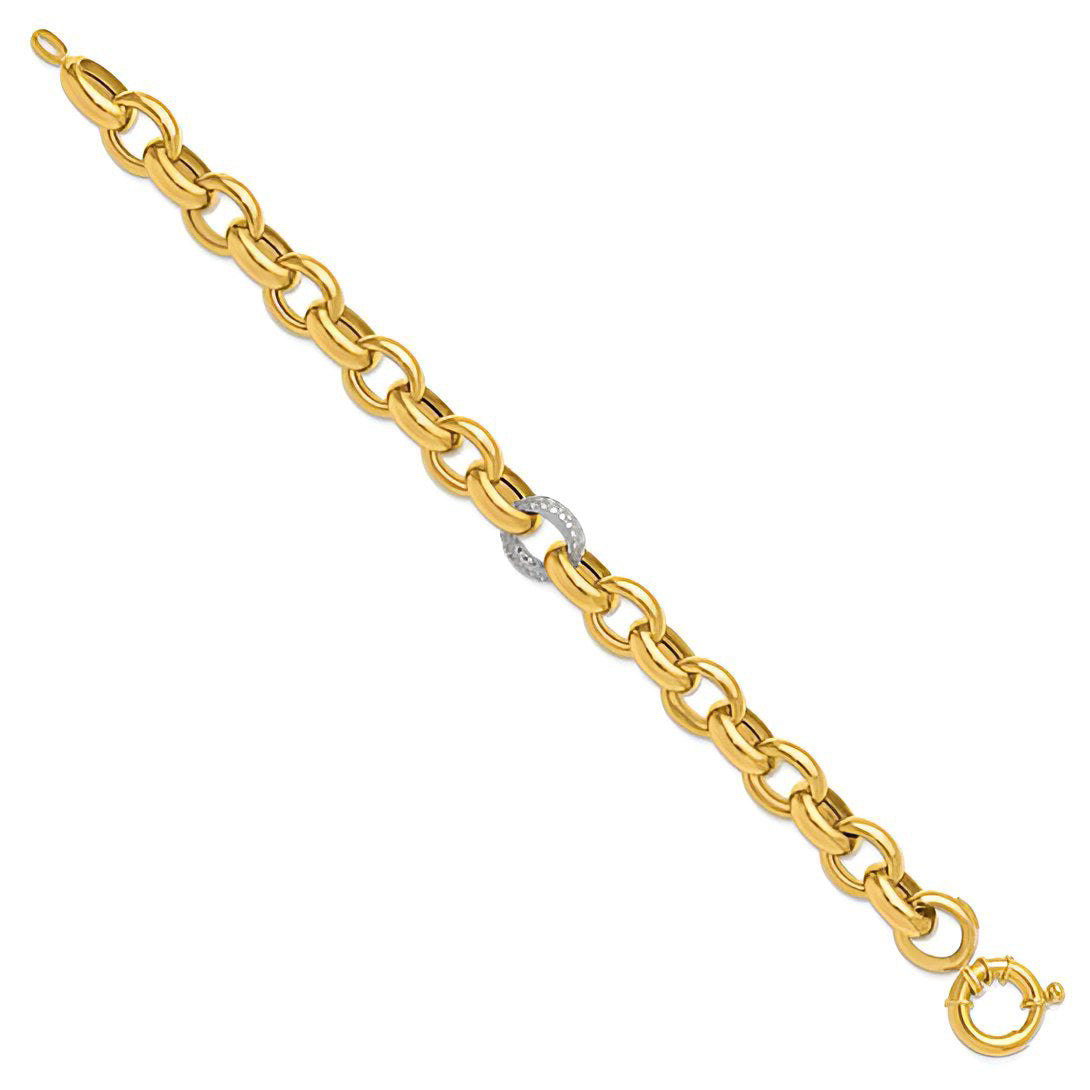 Diamond Cable Bracelet