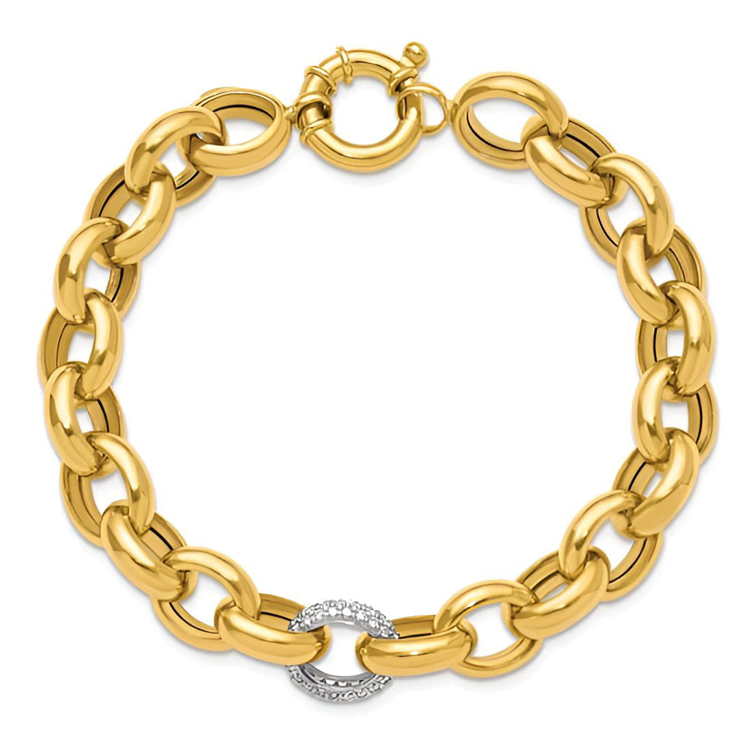 Diamond Cable Bracelet