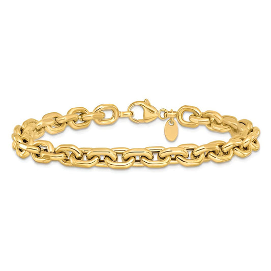 Large Cable Link Bracelet