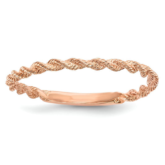 Twisted Rope Ring