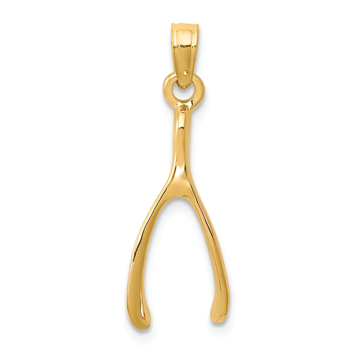 Wishbone Charm