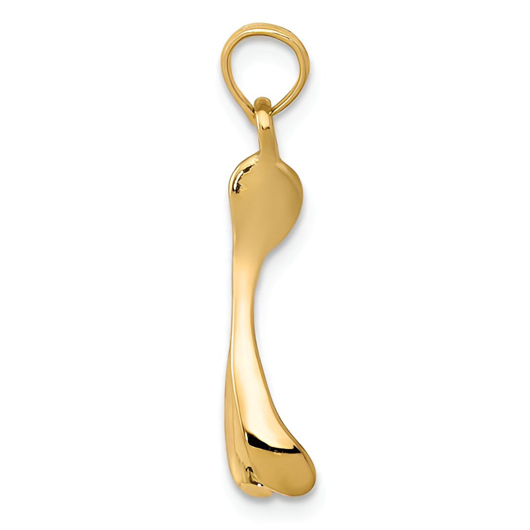 Wishbone Charm