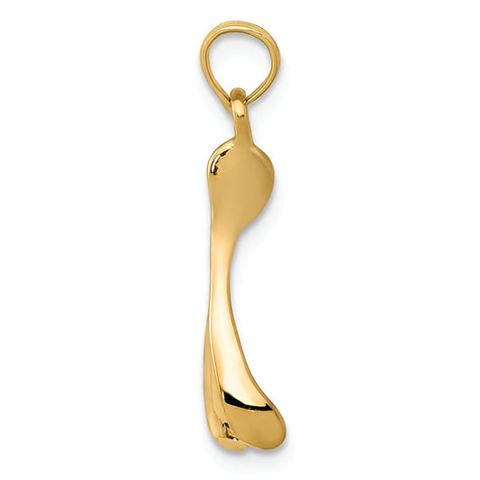Wishbone Charm