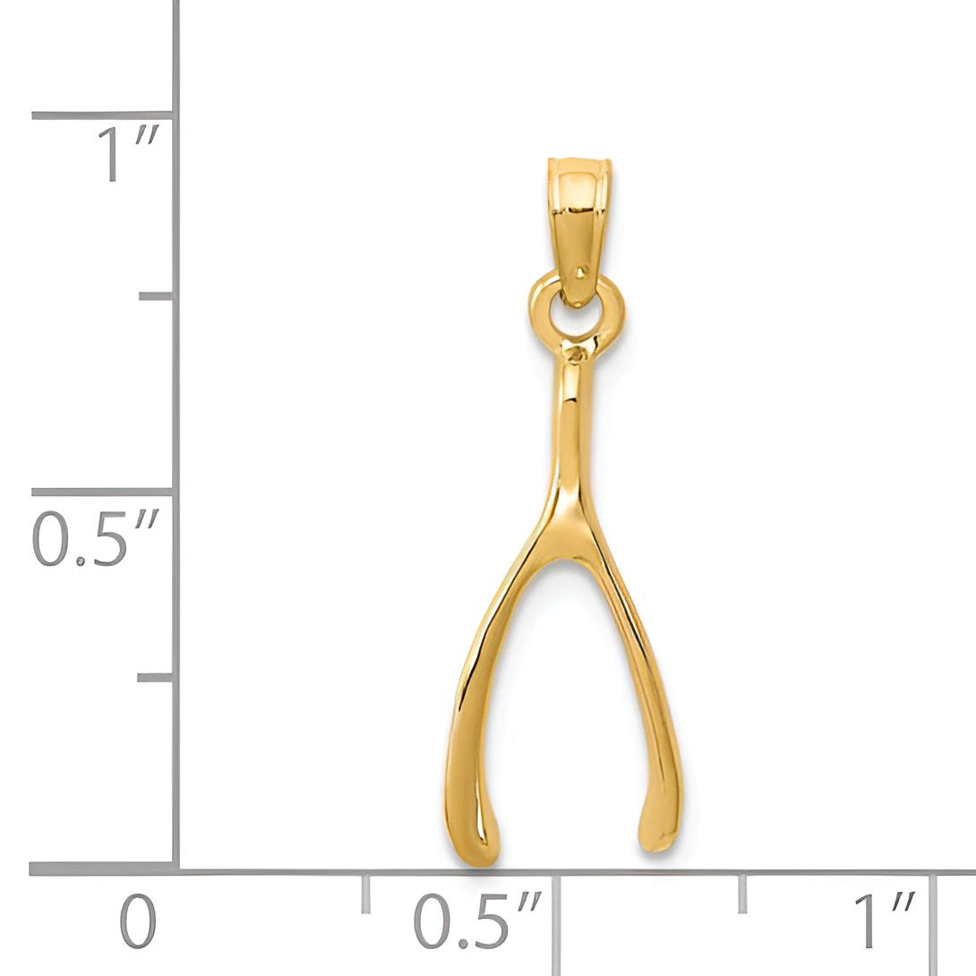 Wishbone Charm