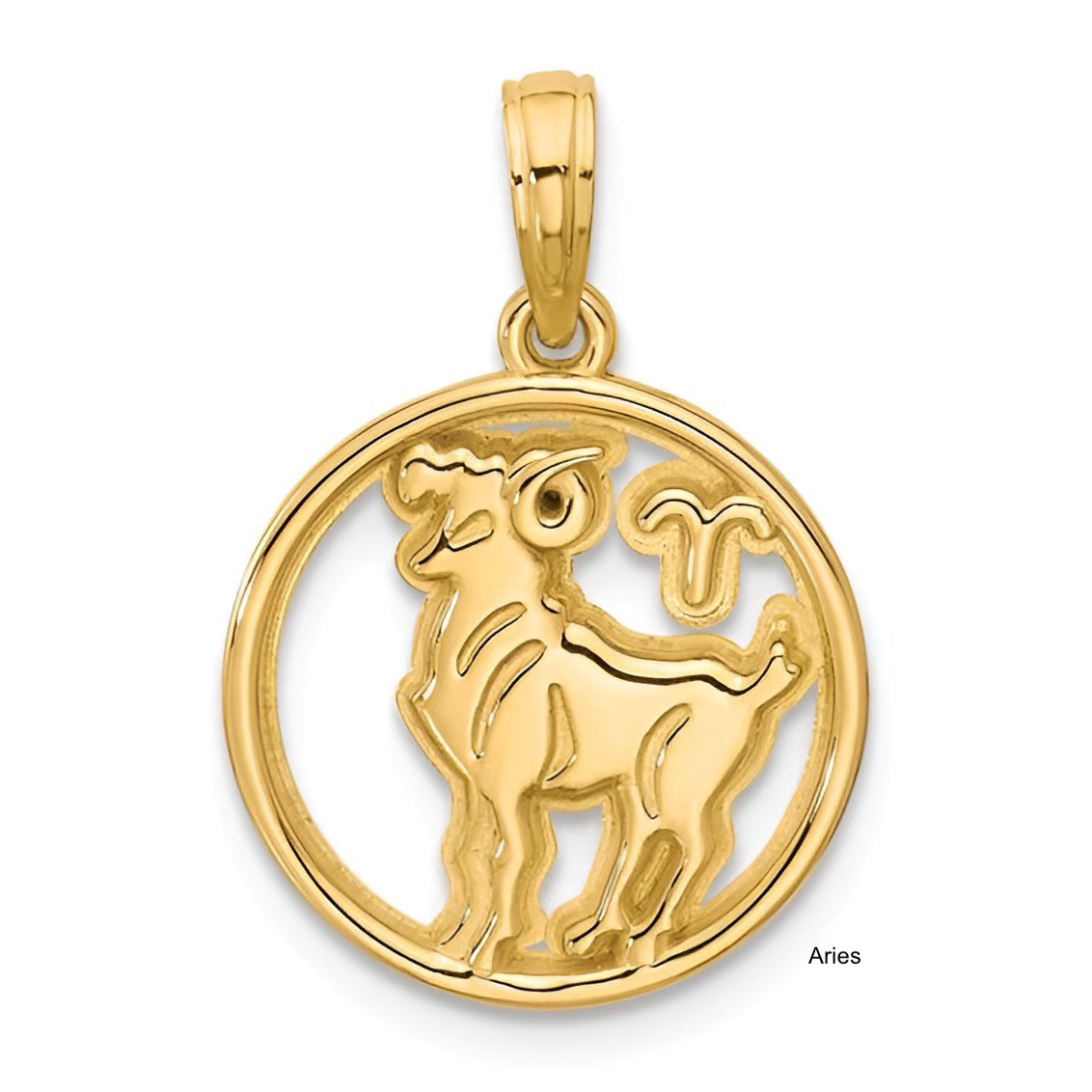 Gold Zodiac Pendant