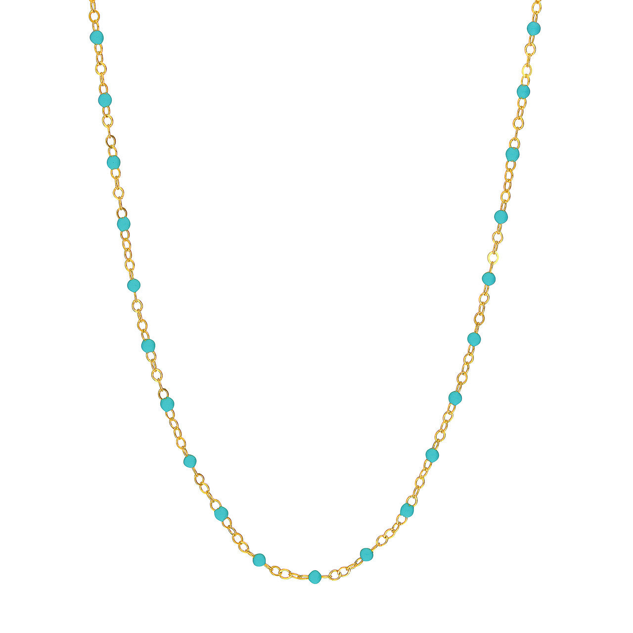 Enamel Bead Necklace