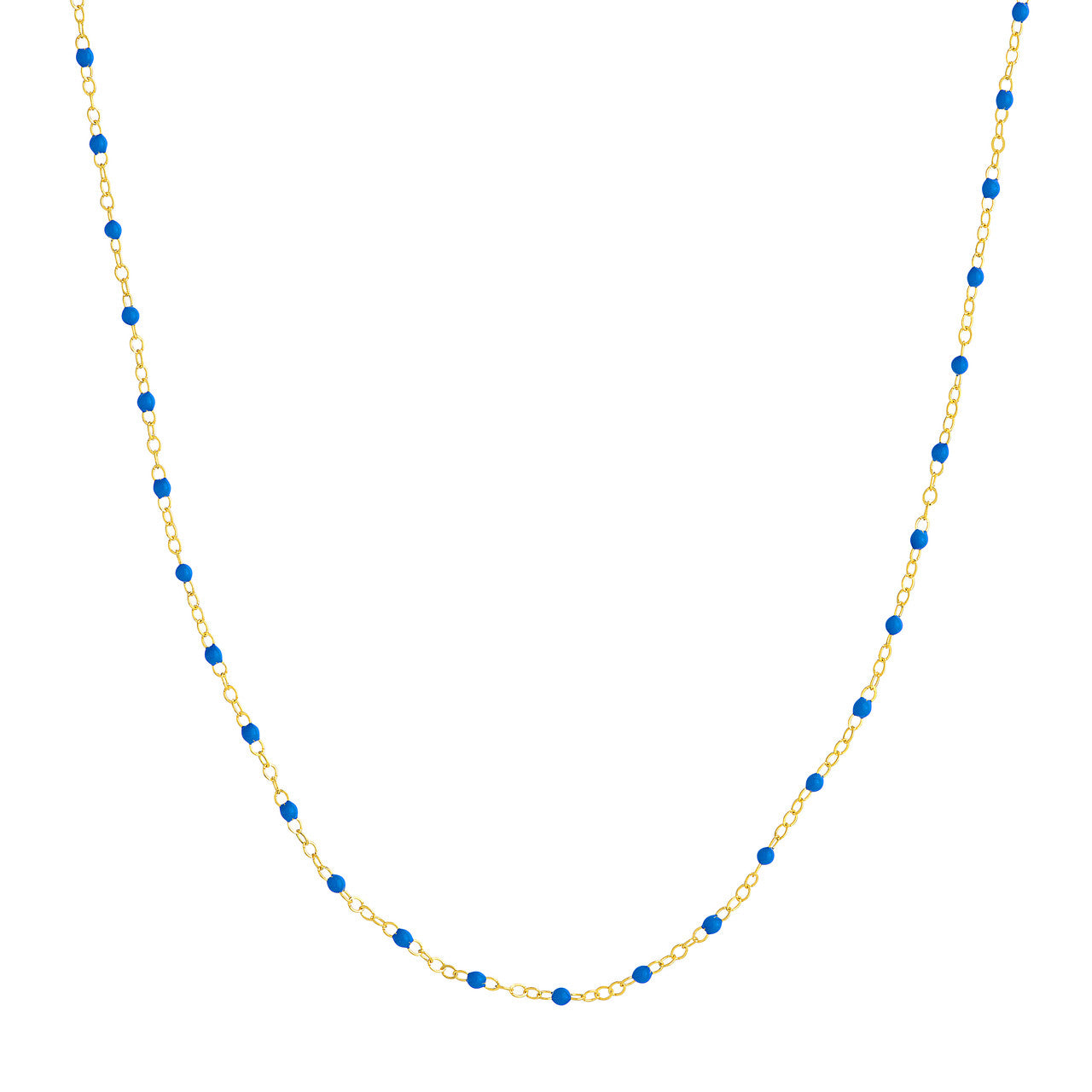 Enamel Bead Necklace