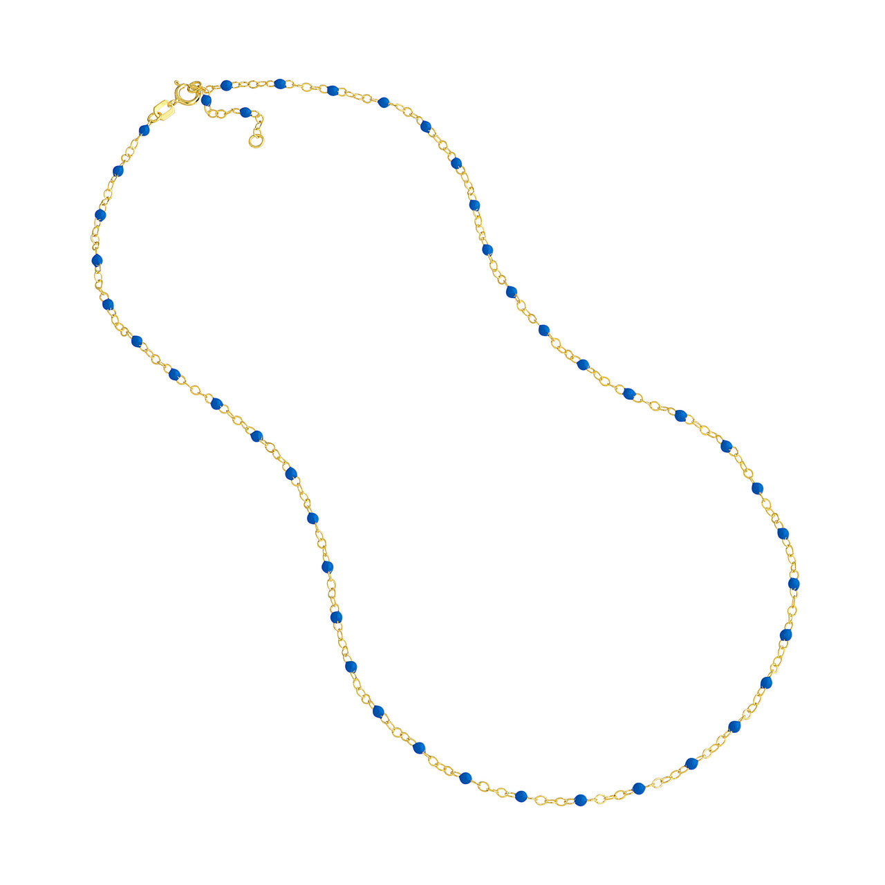 Enamel Bead Necklace