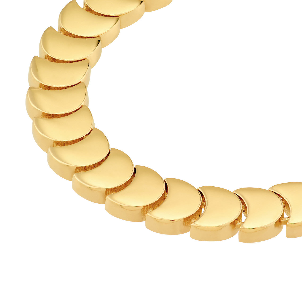 Crescent Link Bracelet